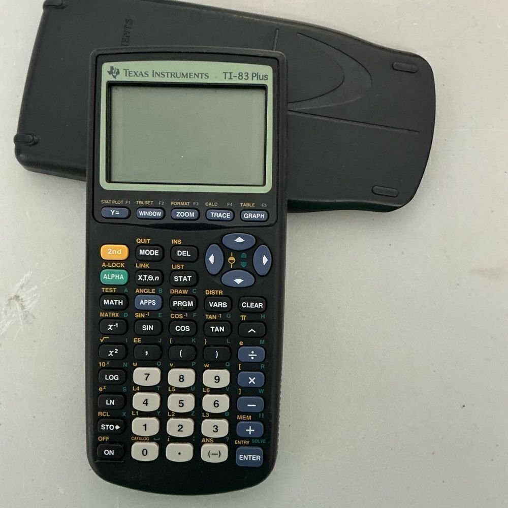 Texas Instruments- TI-83PLUS Programmable Graphing Calculator- - Picture 2 of 4